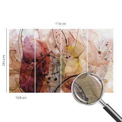 Papier peint panoramique haut de gamme Abstraktná harmónia