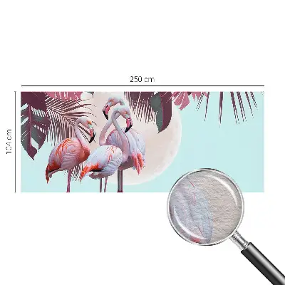 Papier peint intissé imprimé Oiseaux exotiques