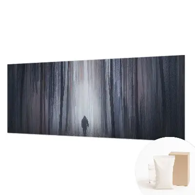 Papier peint photographique sur tissu non tissé Le silence de la forêt