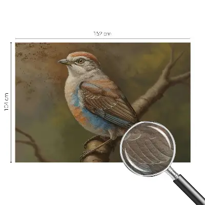 Papier peint photo grand format pour le mur Portrait d'oiseau