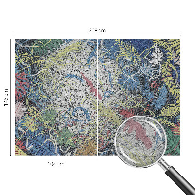 Papier peint photographique salon Rastlinné víry