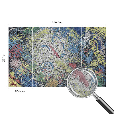 Papier peint photographique salon Rastlinné víry