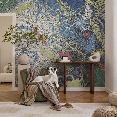 Papier peint photographique salon Rastlinné víry