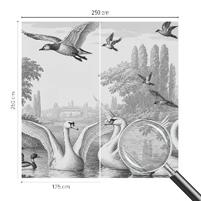 Papier peint photographique sur tissu non tissé Paysage classique