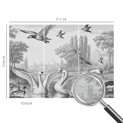 Papier peint photographique sur tissu non tissé Paysage classique