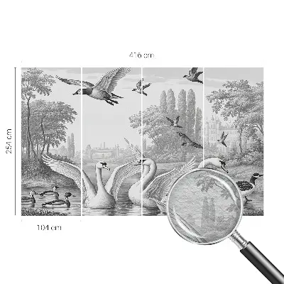 Papier peint photographique sur tissu non tissé Paysage classique