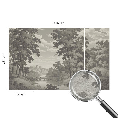 Papier peint photo Hrad a most