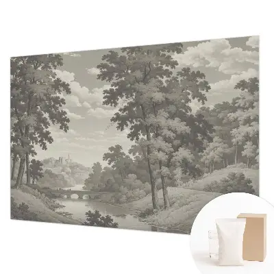 Papier peint intissé Château et pont
