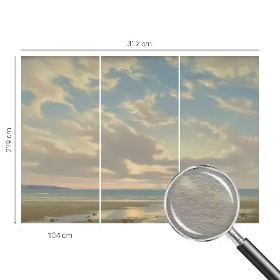 Papier peint photographique sur tissu non tissé Une rive tranquille