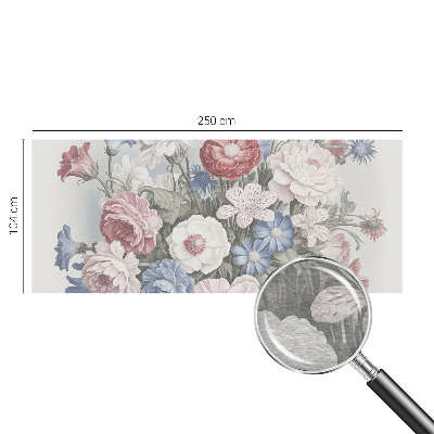 Papier peint panoramique intissé Farebná kytica