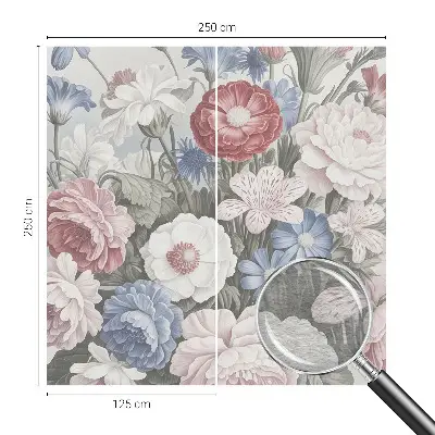 Papier peint intissé Bouquet coloré