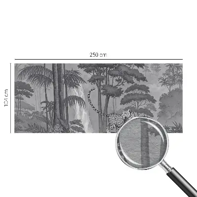 Papier peint photo grand format pour le mur jungle tropicale