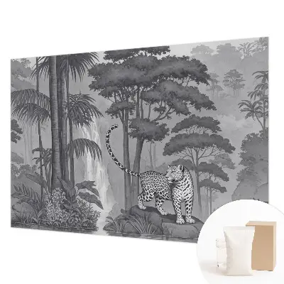 Papier peint photo grand format pour le mur jungle tropicale