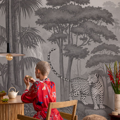 Tapisserie panoramique Tropická džungľa