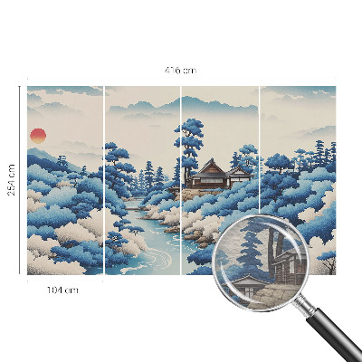 Papier peint panoramique salon Pokojná príroda