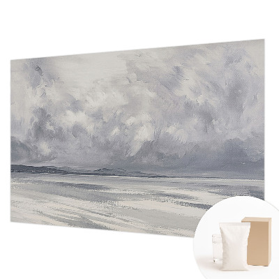 Papier peint panoramique sur mesure avec le motif « Búrka na obzore »