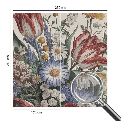 Papier peint panoramique chambre Kytica kvetov