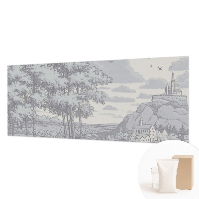 Papier peint panoramique enfant Rozprávková krajina