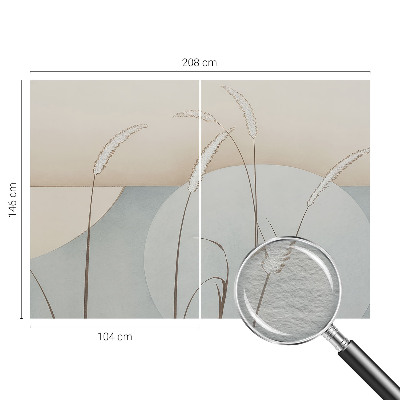 Papier peint panoramique haut de gamme Jemné trávy