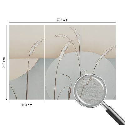 Papier peint panoramique haut de gamme Jemné trávy