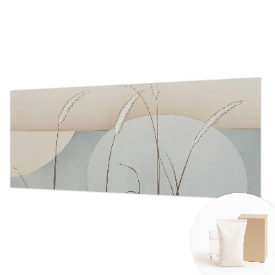 Papier peint panoramique haut de gamme avec un motif de fines herbes