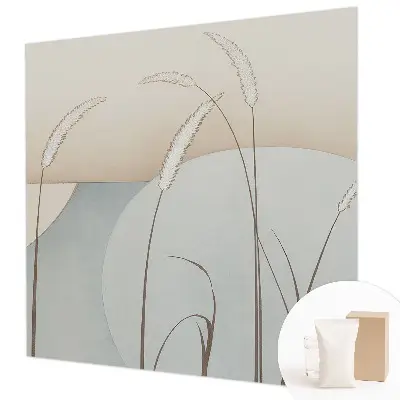 Papier peint photo sur tissu non tissé Herbes douces