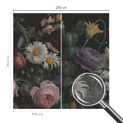 Papier peint panoramique facile à poser Kvetinová elegancia