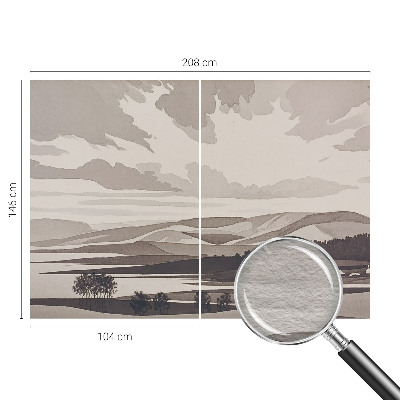 Papier peint photo intissé Pokojná krajina