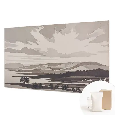 Papier peint intissé imprimé Un paysage paisible