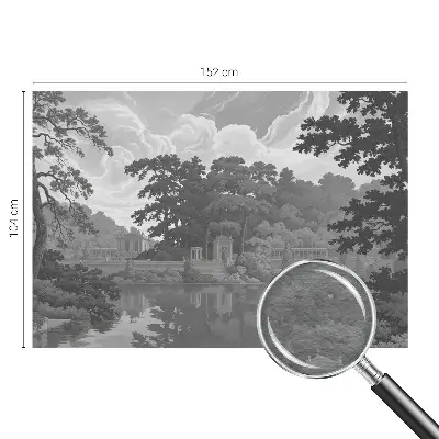 Papier peint photographique sur tissu non tissé paysage naturel