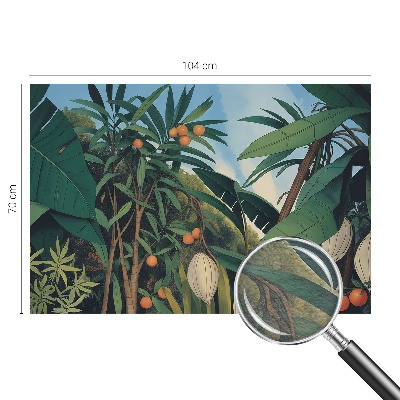 Papier peint salon moderne Tropická džungľa