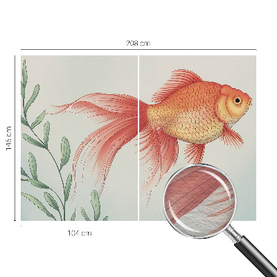 Poster mural panoramique avec le motif « Vodná krása »