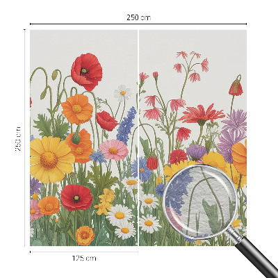 Papier peint chambre moderne Kvetinová lúka