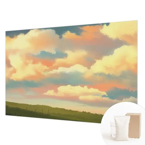 Papier peint intissé imprimé nuages ​​du ciel