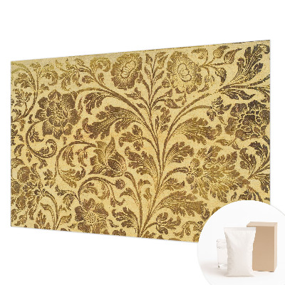 Papier peint panoramique sur mesure avec un motif floral