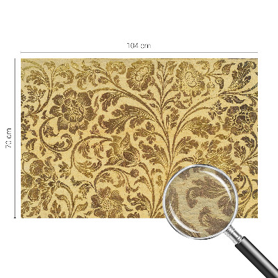 Papier peint panoramique sur mesure avec un motif floral