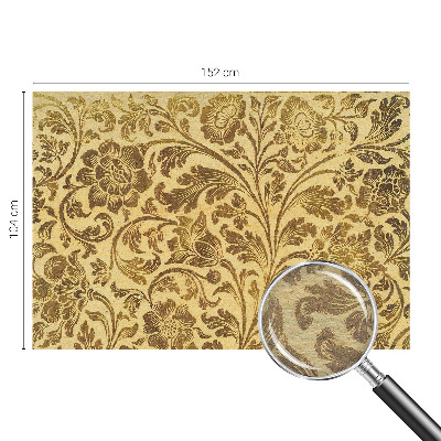 Papier peint panoramique sur mesure avec un motif floral