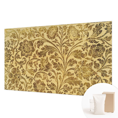 Papier peint panoramique sur mesure avec un motif floral