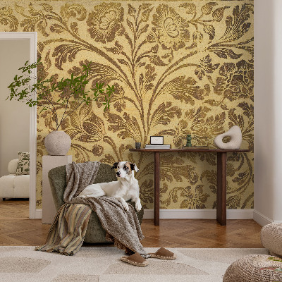 Papier peint panoramique sur mesure Kvetinový vzor