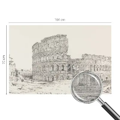 Papier peint photographique sur tissu non tissé ruines antiques