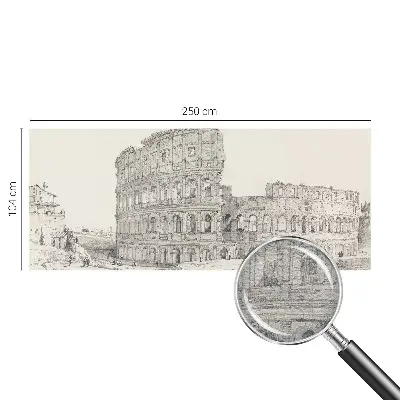 Papier peint photographique sur tissu non tissé ruines antiques
