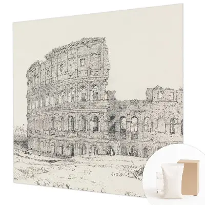 Papier peint photographique sur tissu non tissé ruines antiques