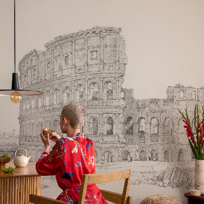 Papier peint panoramique salon Staroveké ruiny