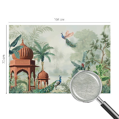 Papier peint panoramique chambre adulte Pávie záhrady