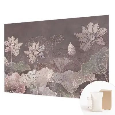 Papier peint photographique sur tissu non tissé Botanique paisible