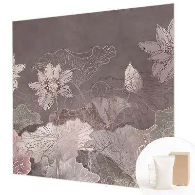 Papier peint photographique sur tissu non tissé Botanique paisible