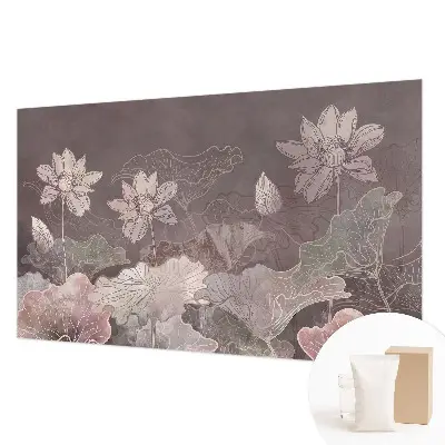Papier peint photographique sur tissu non tissé Botanique paisible