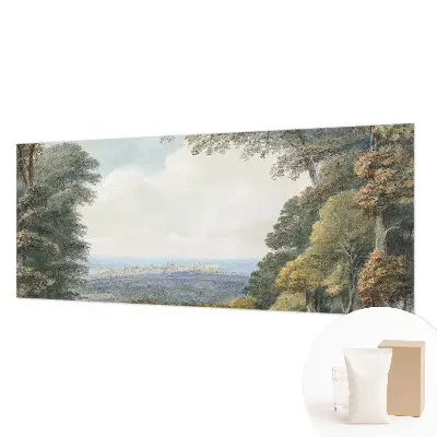 Papier peint photographique intissé paysage boisé