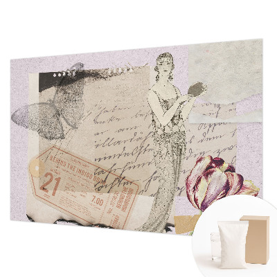Papier peint photo à motif d'une mosaïque nostalgique