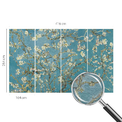 Papier peint photographique Kvitnúce konáre